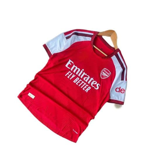 Arsenal FC 2025/2026 Away Fan Jersey Kit – Red Edition Football Set