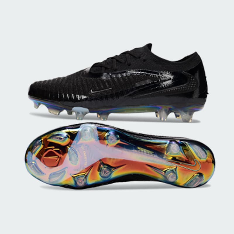 Nike Phantom 6 Low Elite FG Firm Ground Soccer Cleats - Black/Gold