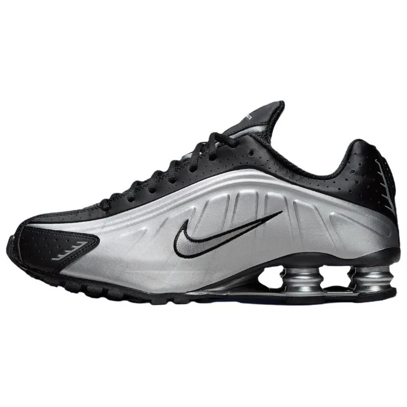 Nike Shox R4 Men's and Women's Running Shoes, Anti-slip, Breathable Sneakers, HQ1988-007