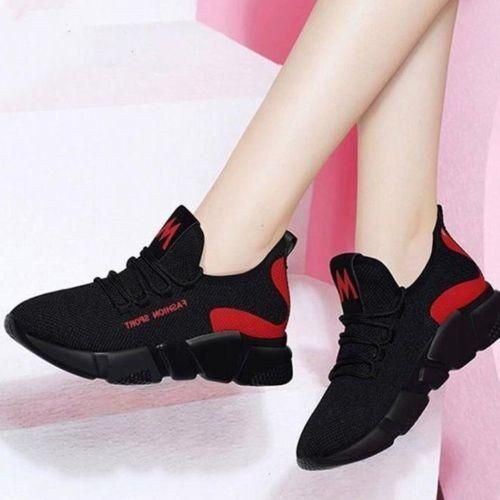 FUXING FASHION Women Shoes Ladies Shoes Sneakers Women