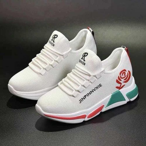 FUXING FASHION Women's non slip breathable sports shoes